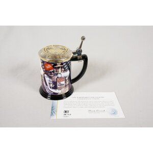 1994 Dale Earnhardt Sr. NASCAR Stein Tankard Vintage Franklin Mint "The Legend"